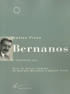 cover image of Bernanos, l'impatiente joie